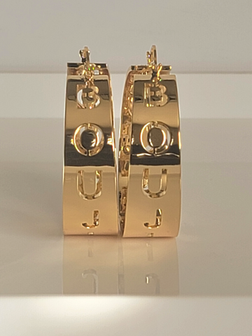 Custom Bouji Hoops