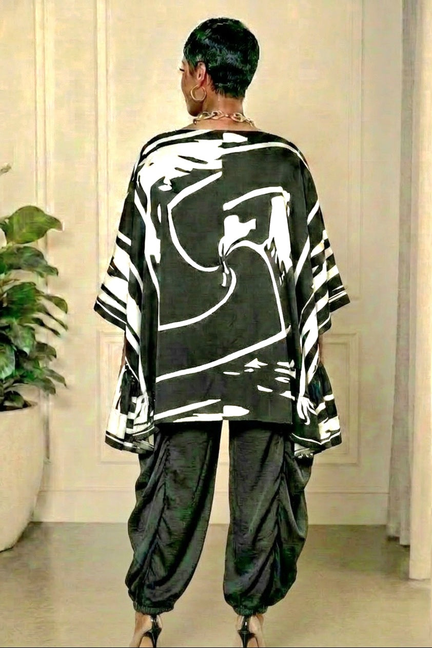 Black Silk Swirl
