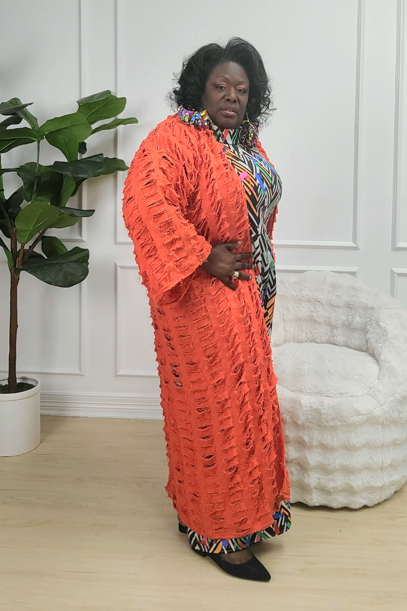 Phoenix Cut Up Kimono