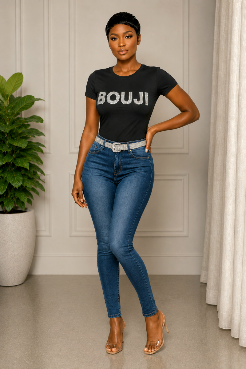 Black Bouji Tee