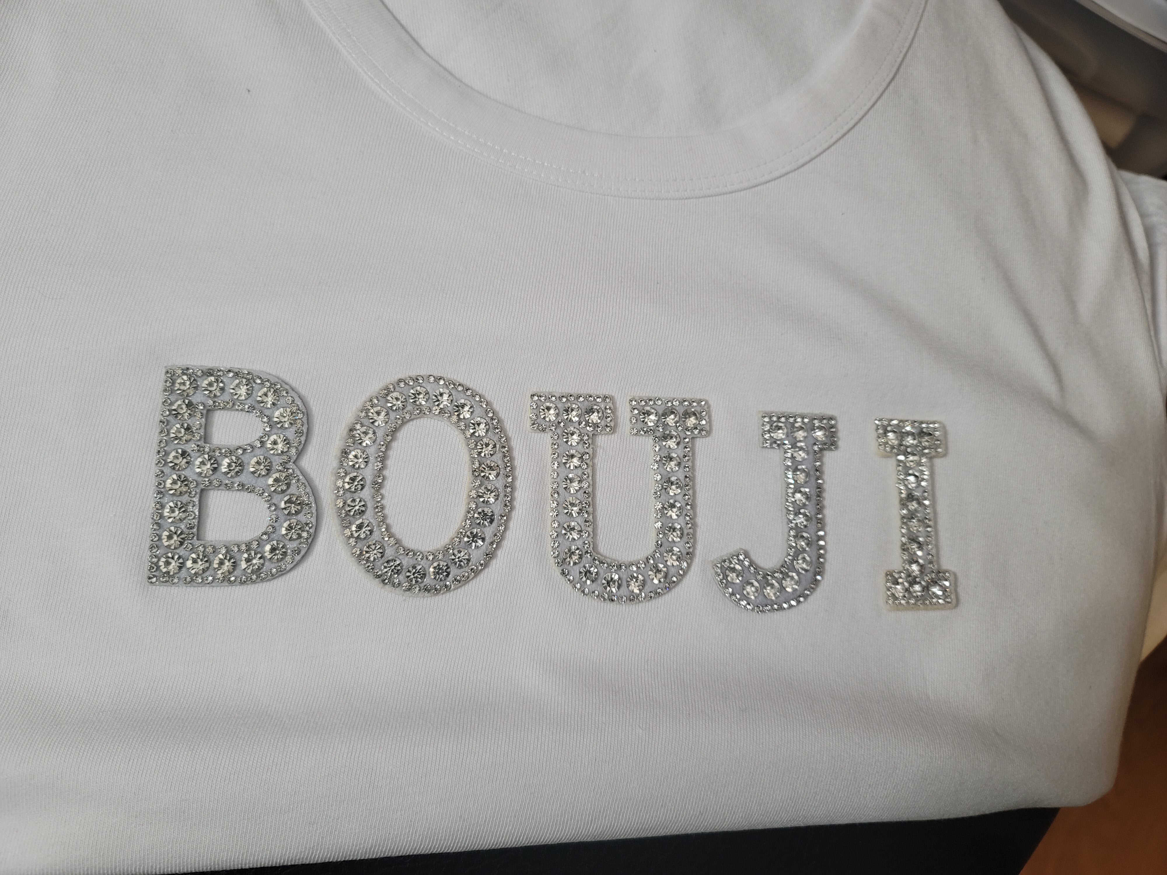 Bouji in White Tee