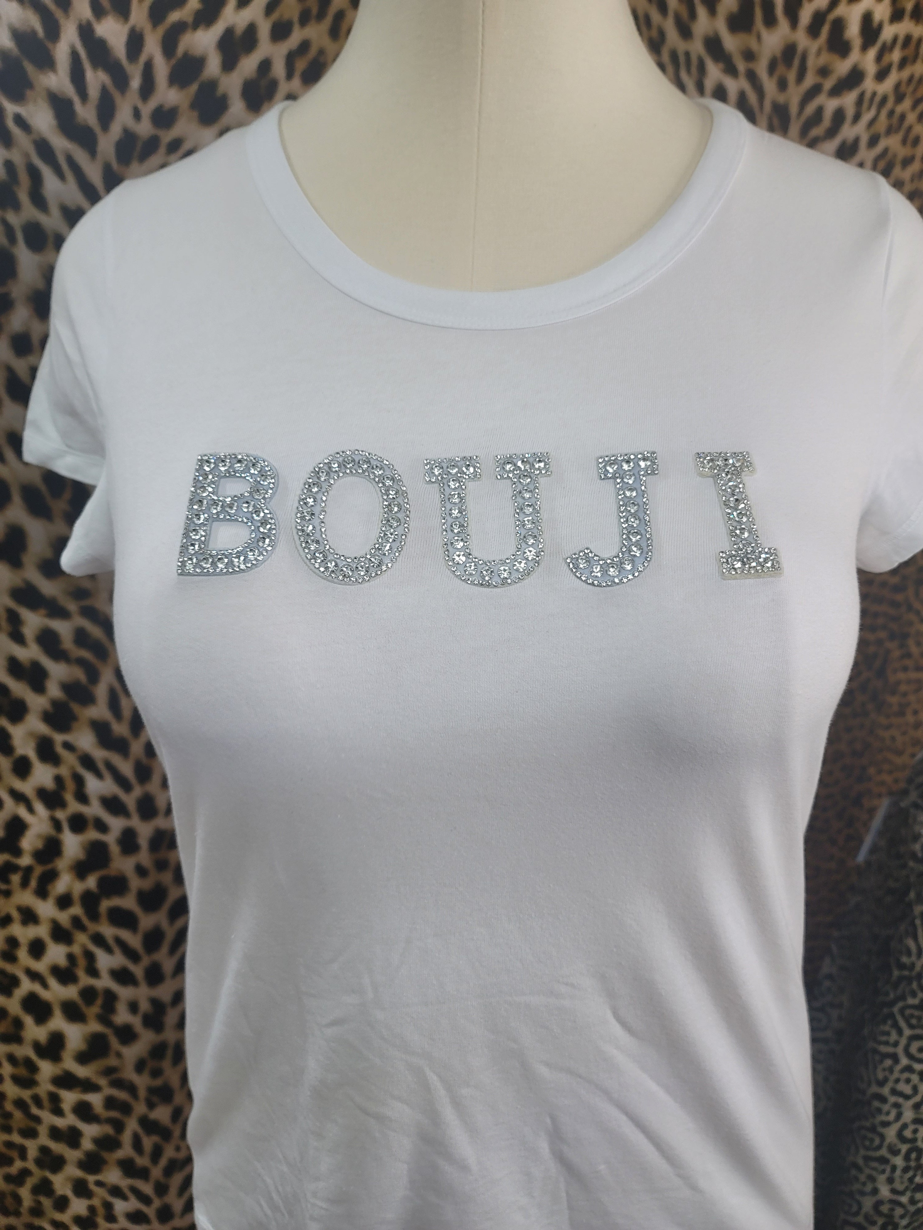 Bouji in White Tee