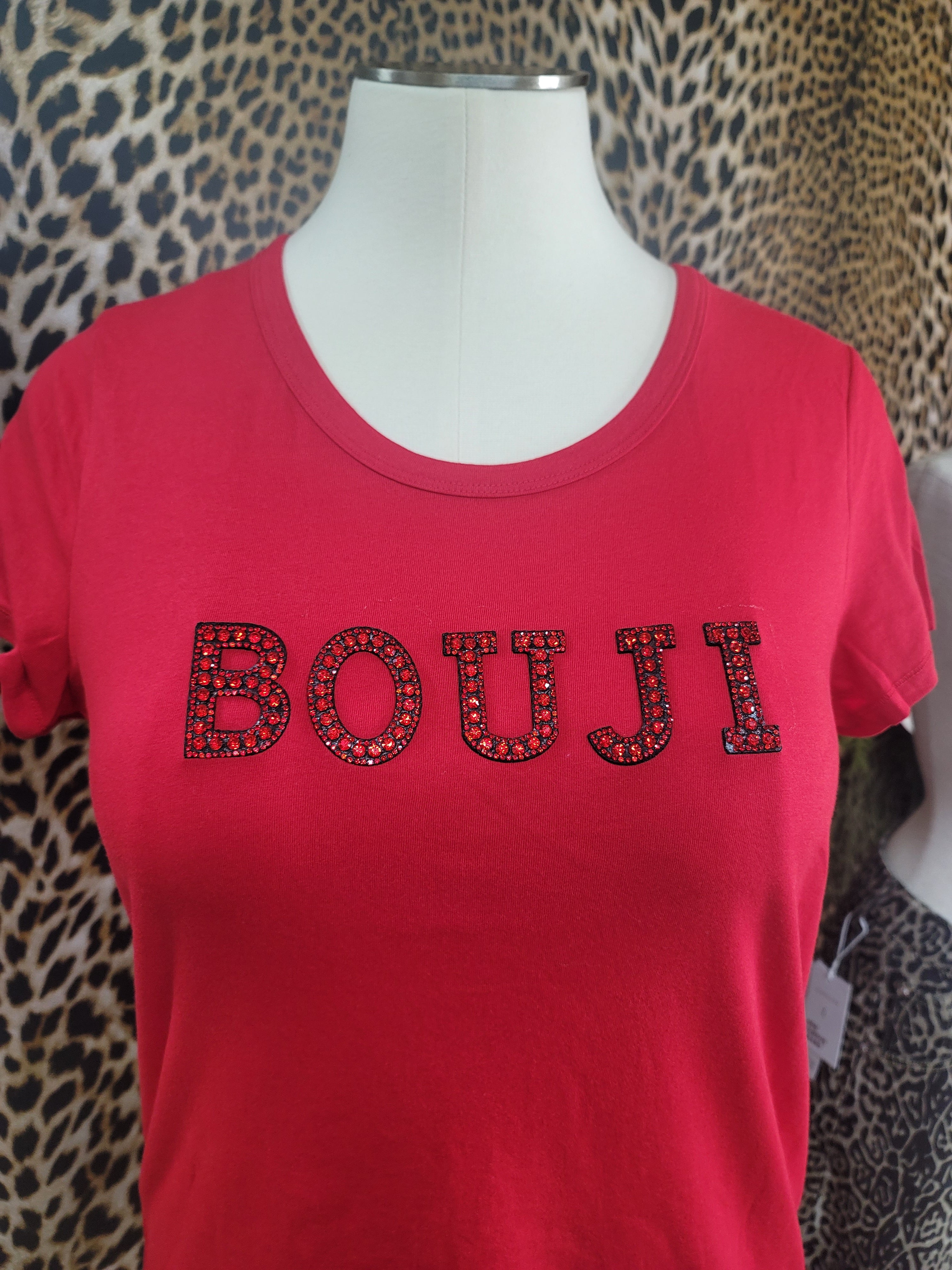 Bouji In Red Tee