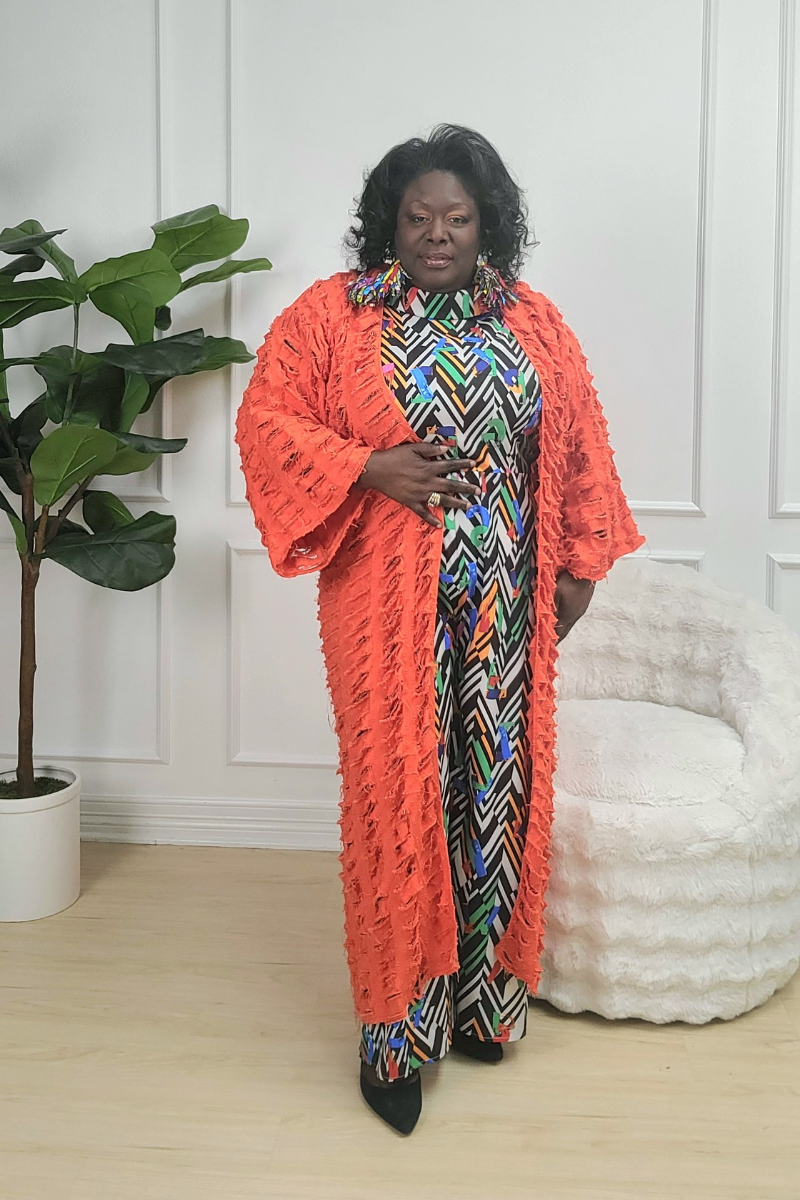 Phoenix Cut Up Kimono