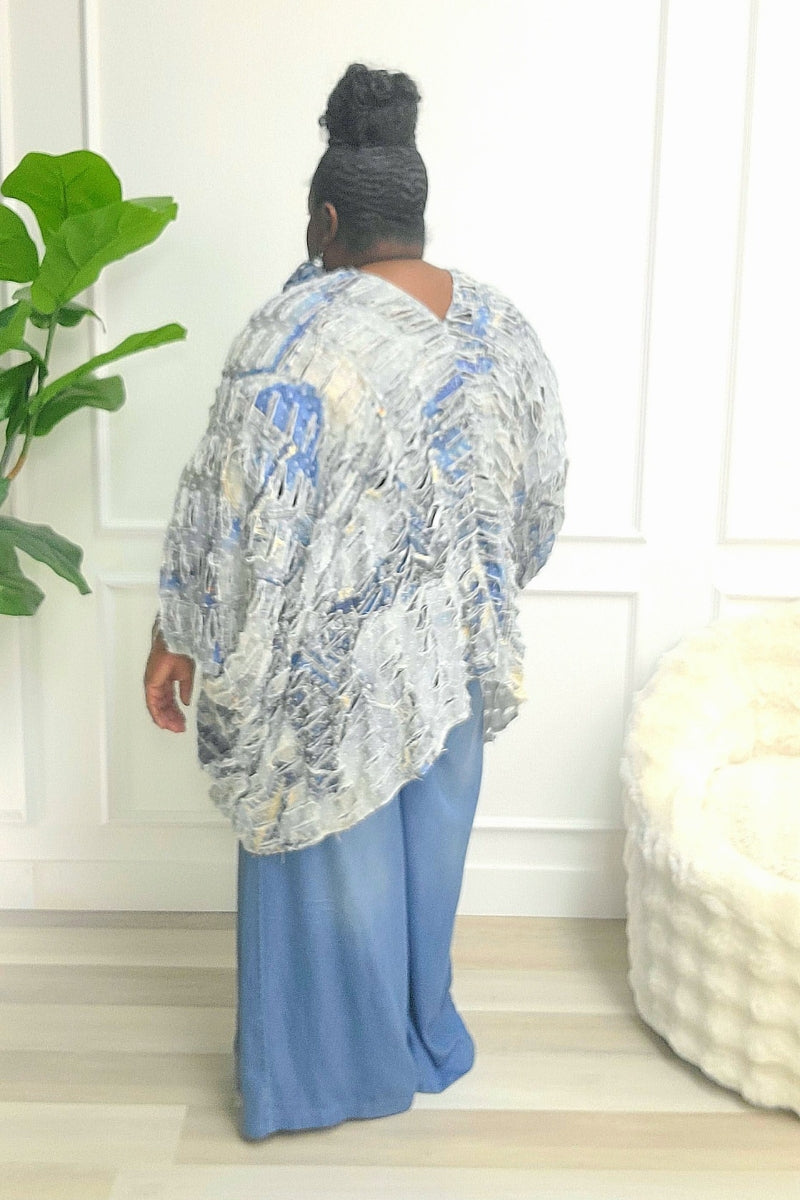 Cut Up poncho